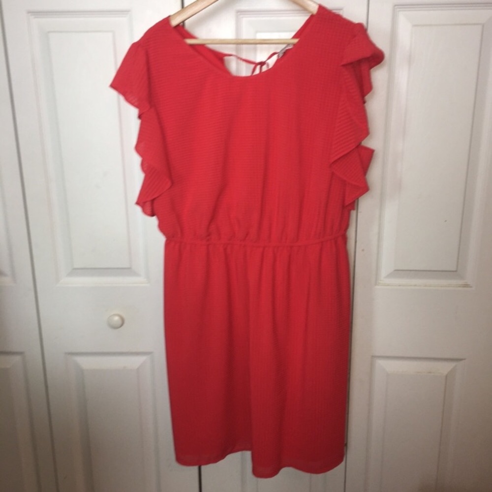 NWOT Women’s Flutter Sleeve Xhilaration Dress
